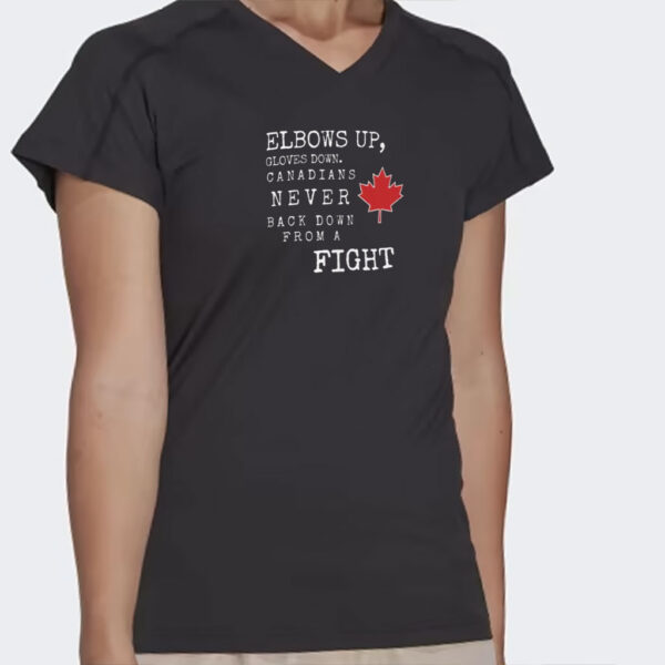 2025 ELBOWS UP Shirt Gift Support Canada shirt Stand Strong Tee True North T-shirt