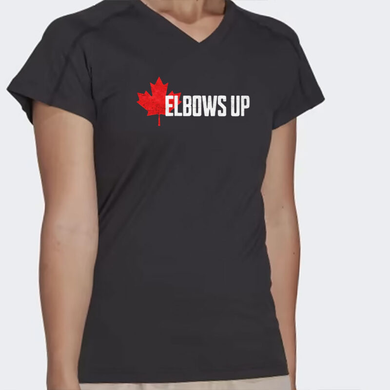 2025 Elbows Up Canada T-Shirt, True North Strong and Free, Elbows Up Shirt