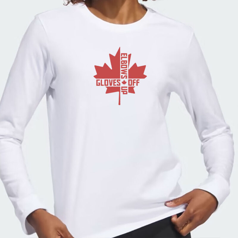 Canada Elbows Up Gloves Off T-shirt, Proud Canadian Shirt, Support Canada Shirt