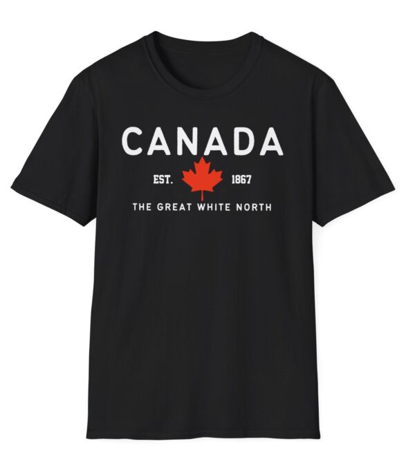 Canada Est 1867 The Great White North T-Shirt