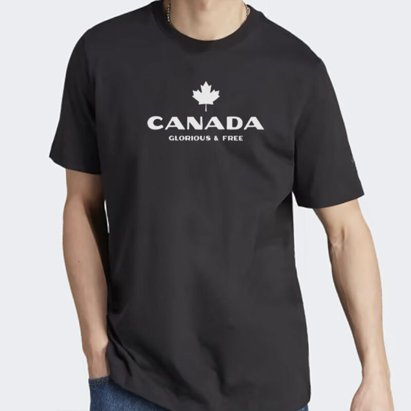 Canada Glorious & Free Vintage Graphic, Canada Heritage T-Shirt