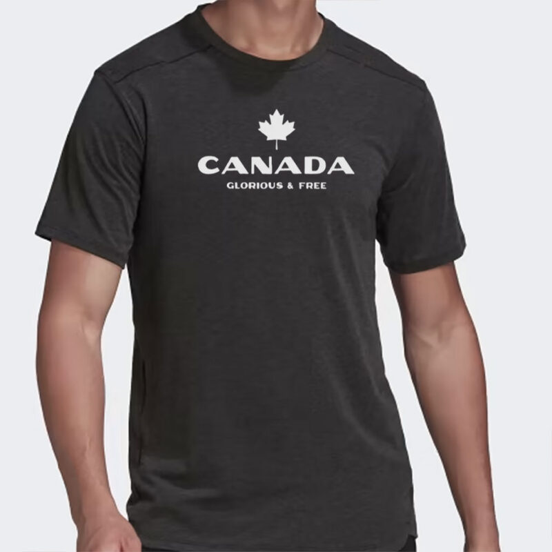 Canada Glorious & Free Vintage Graphic, Canada Heritage T-Shirt