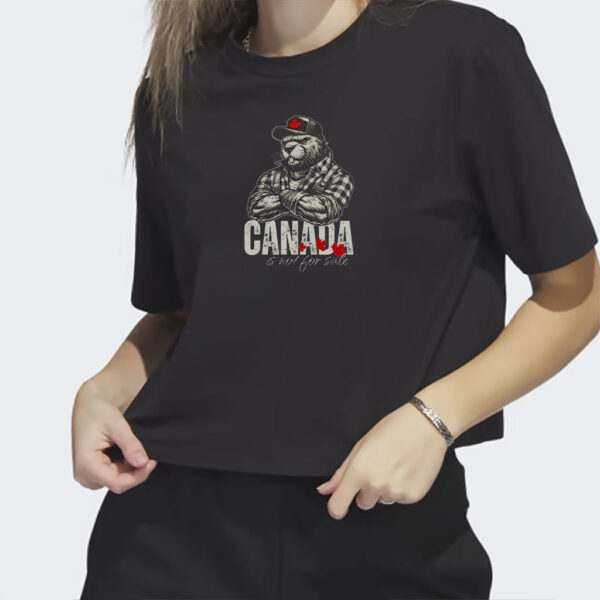 Canada Is Not For Sale Shirt, Flag Tee, Canada Beaver T-shirt