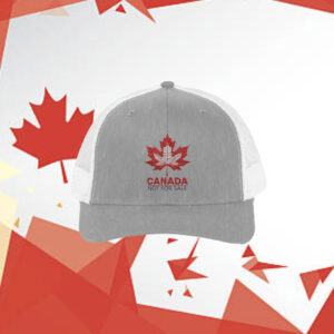 Canada Maple Leaf Snapback Trucker Cap, Casual Outdoor Hat