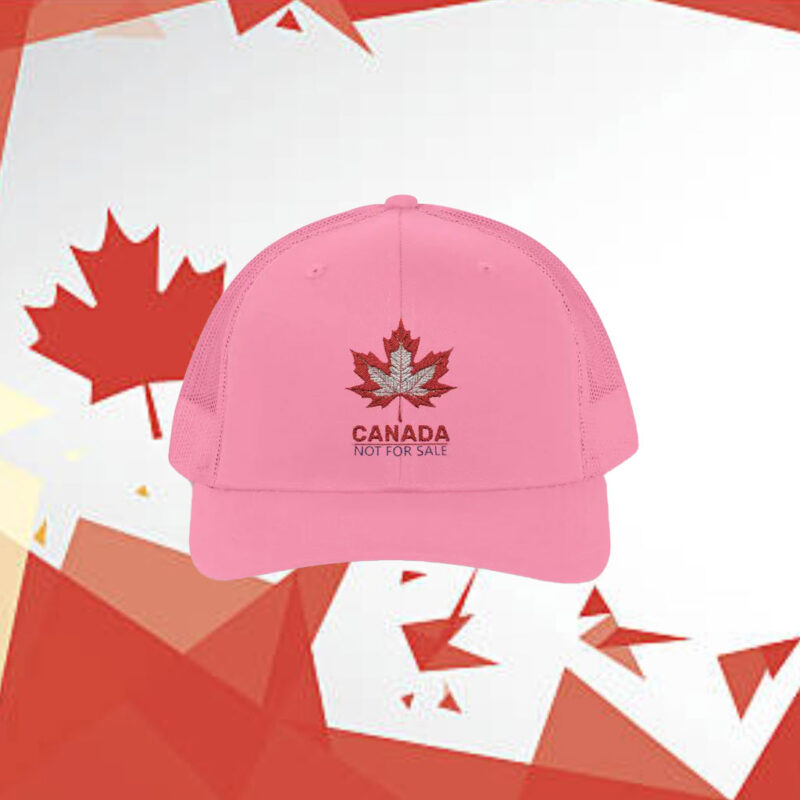 Canada Maple Leaf Snapback Trucker Cap, Casual Outdoor Hat