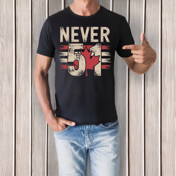 Canada Never 51 Elbows Up T-Shirt