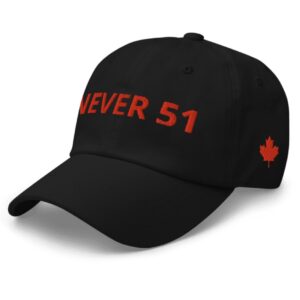 Canada Never 51 Red Hat