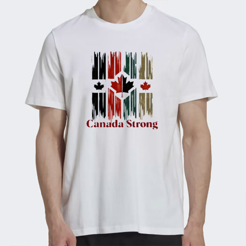 Canada Strong Unisex T-Shirt, Patriotic Canada Day Shirt