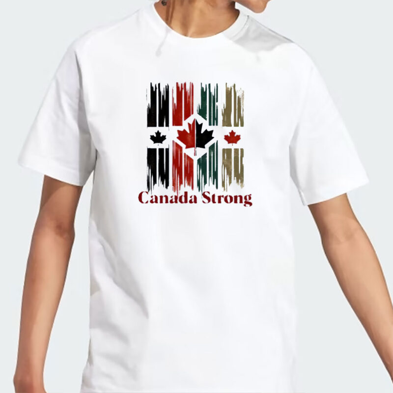 Canada Strong Unisex T-Shirt, Patriotic Canada Day Shirt
