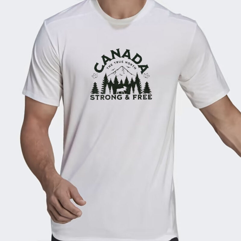 Canada The True North Strong and Free t-shirts