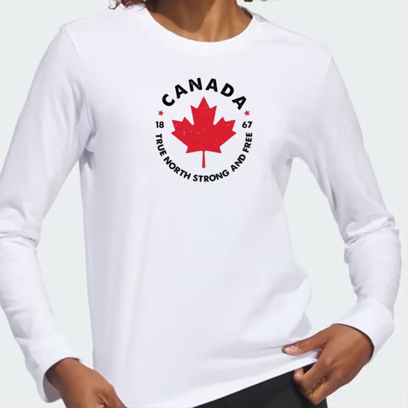 Canada True North Strong and Free Canadian Shirt, Patriotic Canada Shirt, Canada Day Shirt