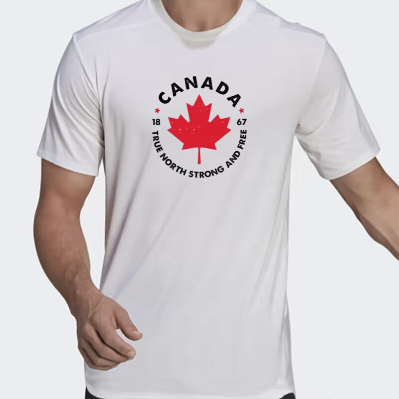 Canada True North Strong and Free Canadian Shirt, Patriotic Canada Shirt, Canada Day Shirt