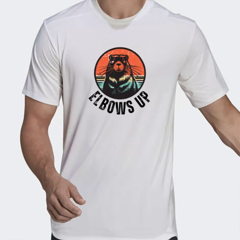 Canada Tshirt Elbow Up Proud Canadian Beaver True North Tshirt Canada Shirts