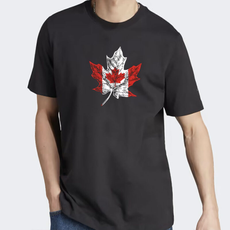 Canadian Flag Maple Leaf Shirt, Canada Shirts, Canada Gifts, Canadian Roots Heritage Gift T-Shirts