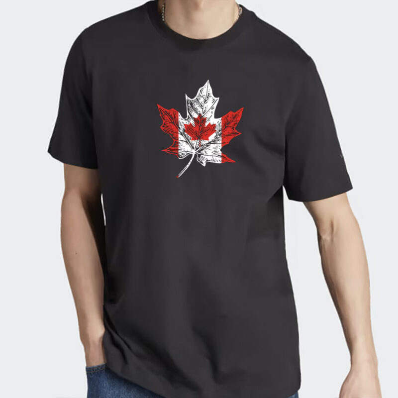 Canadian Flag Maple Leaf Shirt, Canada Shirts, Canada Gifts, Canadian Roots Heritage Gift TShirt