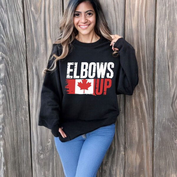 Canadian Strong Elbows Up Canada T-Shirt