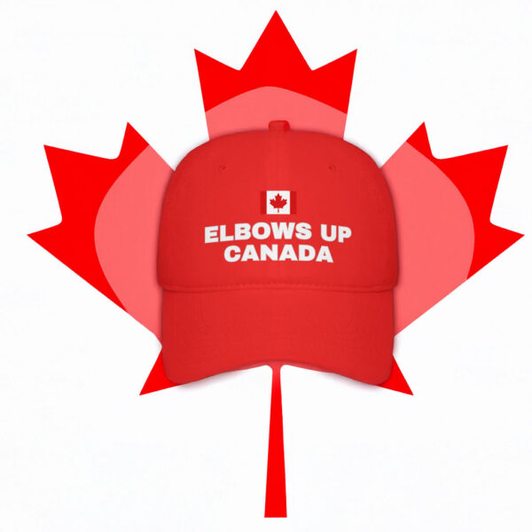 ELBOWS UP CANADA Baseball Hat