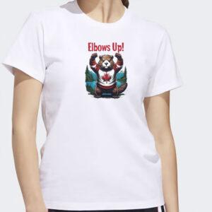 ELBOWS UP CANADA- Classic T-Shirts