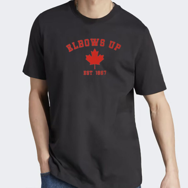 ELBOWS UP, Canadian Pride T shirt, Canada Unisex Shirt
