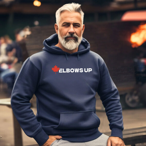 ELBOWS UP T-Shirt Made in Canada