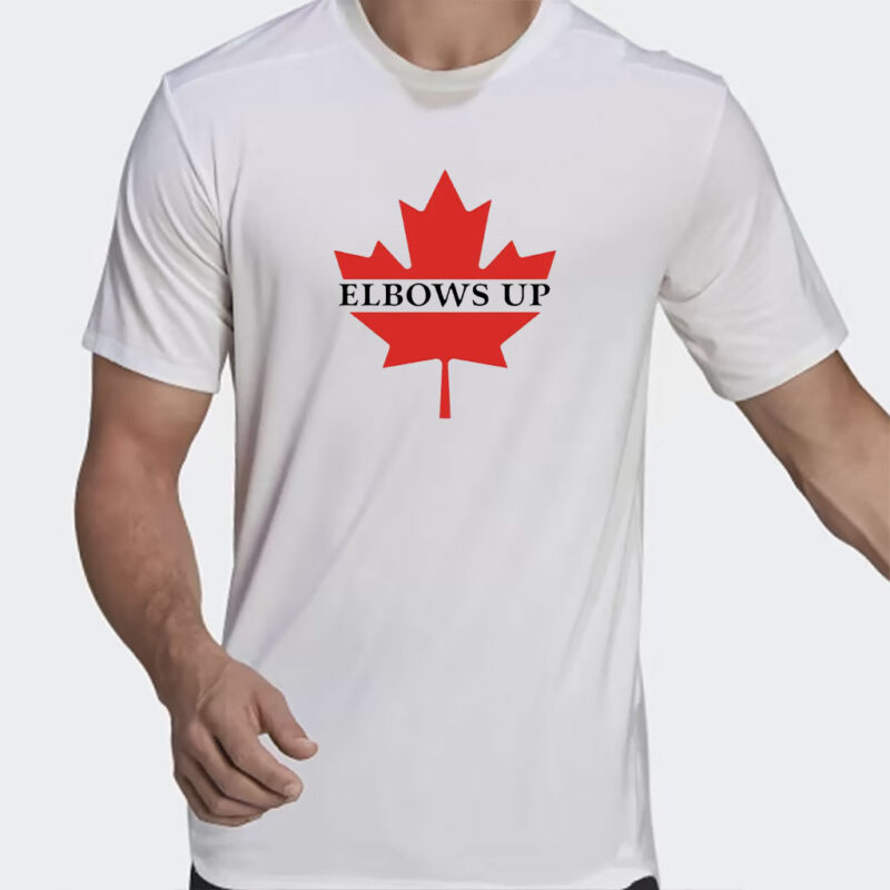 Elbows Up 2025 Shirt, Canada T-shirt, Canadian Pride Shirt, Maple Leaf Shirt, SNL Mike Myers Shirts