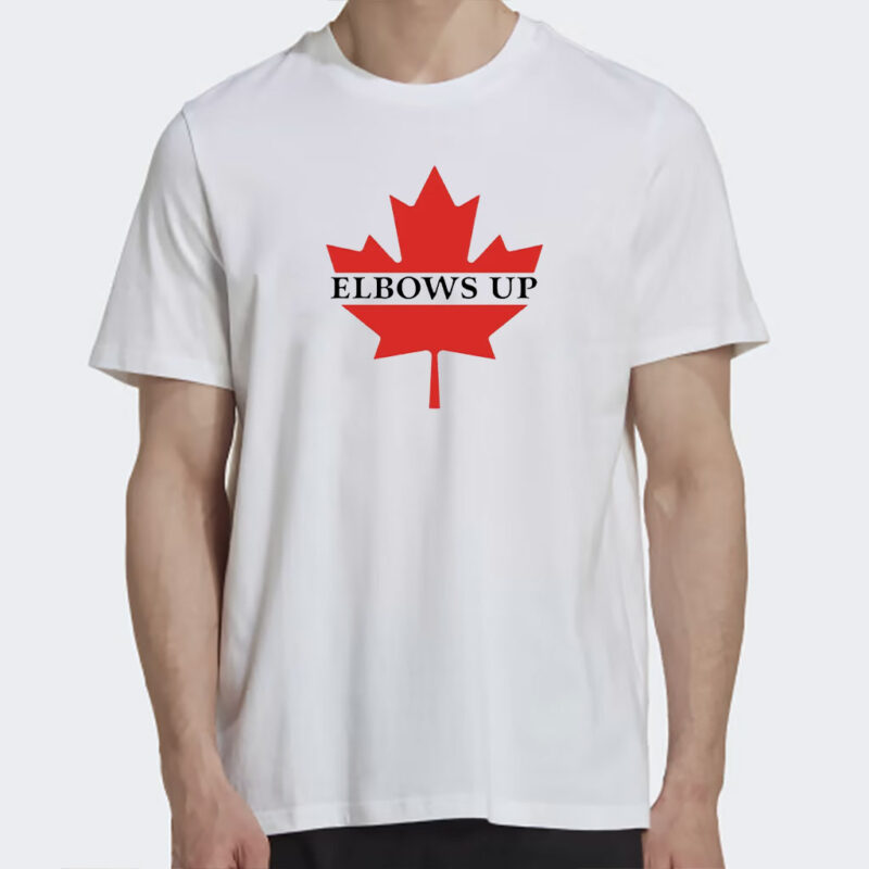 Elbows Up 2025 Shirt, Canada T-shirt, Canadian Pride Shirt, Maple Leaf Shirt, SNL Mike Myers Shirts