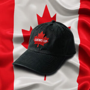 Elbows Up Baseball Cap Canada Pride Hat Canadian Gift Idea Hat