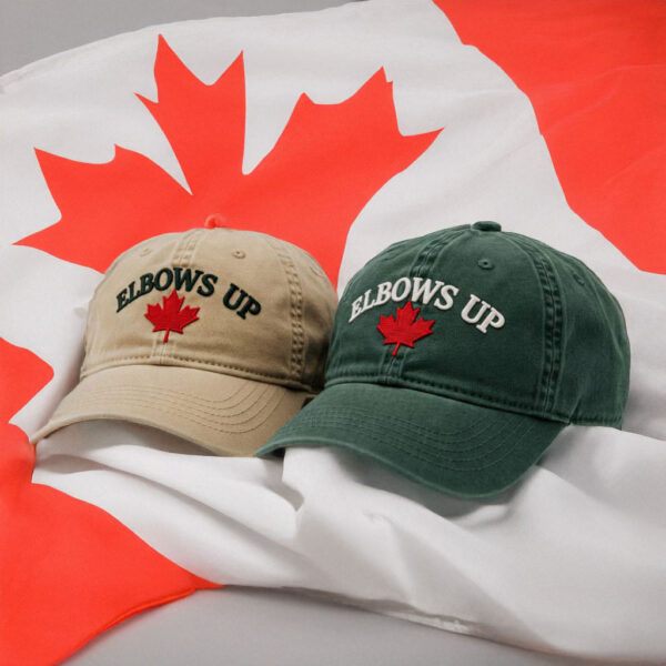 Elbows Up Baseball Cap Canada Pride Hat