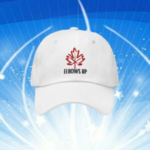 Elbows Up Baseball Hat, Canadian Pride Dad Hat