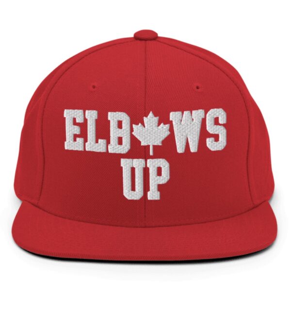 Elbows Up Canada Anti Trump MAGA Fascism Liberal Hat