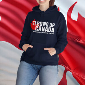 Elbows Up Canada Canada First Sweatshirt, Tarrif War Sweater