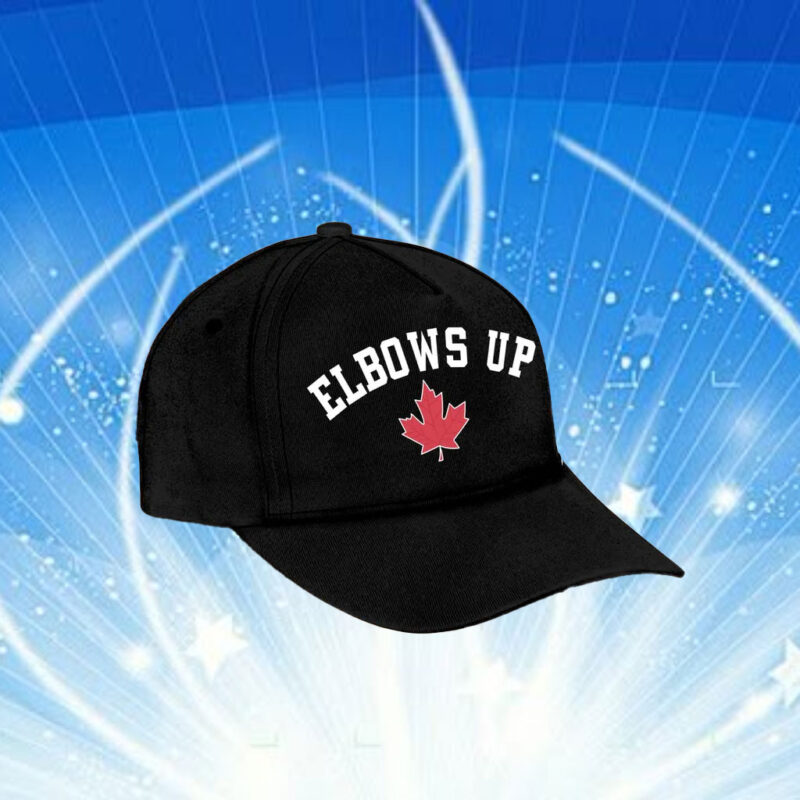 Elbows Up Canada Cap, Gift For Canadians, Maple Leaf Canada Hat