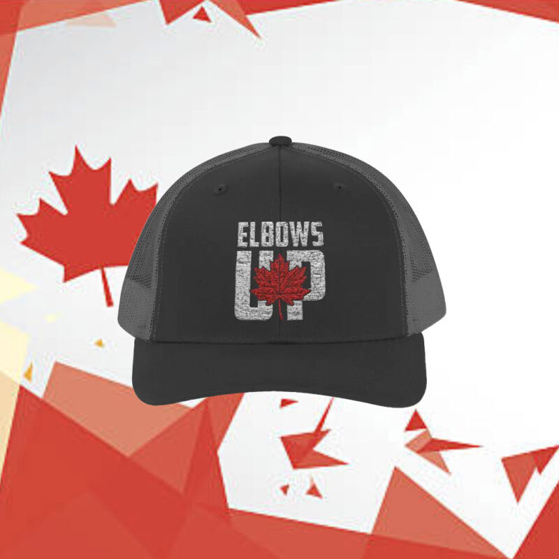 Elbows Up Canada Cap, Maple Leaf Canada Hat, Strong And Free Canadian Classic Cap, Proud Canadian Men Cap