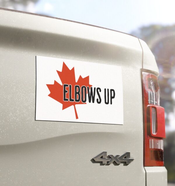 Elbows Up Canada Car Magnets