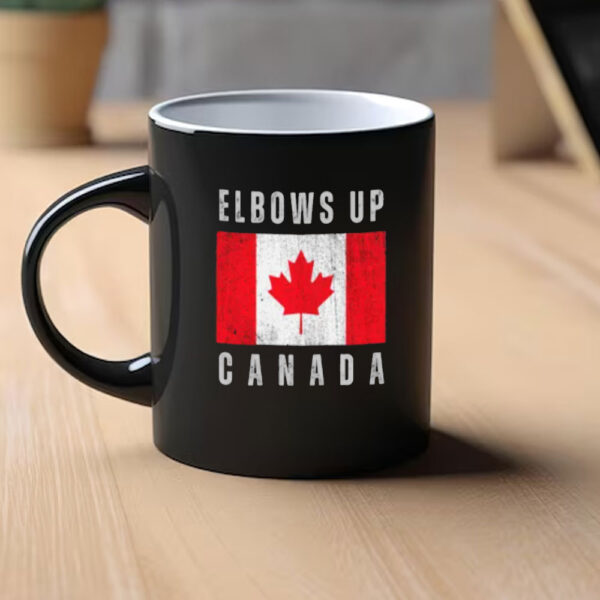 Elbows Up Canada Ceramic Mug