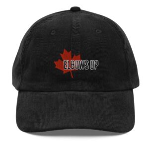 Elbows Up Canada Corduroy Cap