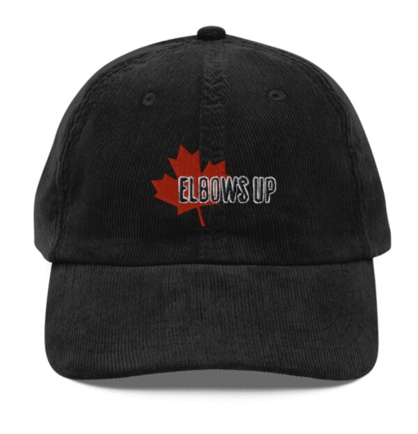 Elbows Up Canada Corduroy Cap