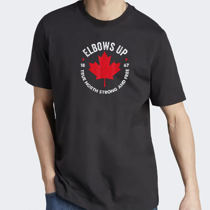 Elbows Up Canada Est 1867 Proud Canadian Strong Canada Gifts unisex T-Shirt