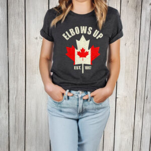 Elbows Up Canada Est 1867 Proud Canadian Strong Canada Shirt