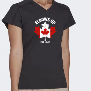 Elbows Up Canada Est 1867 Shirt, Proud Canadian Strong Canada, Elbows Up Canada Shirt