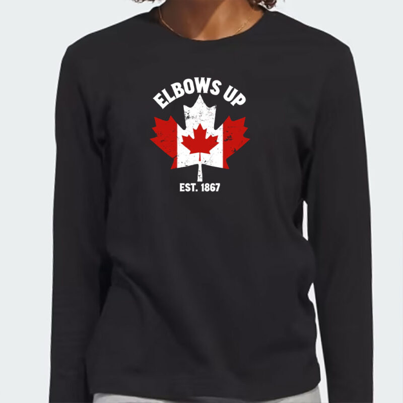 Elbows Up Canada Est 1867 Shirt, Proud Canadian Strong Canada, Elbows Up Canada Shirt