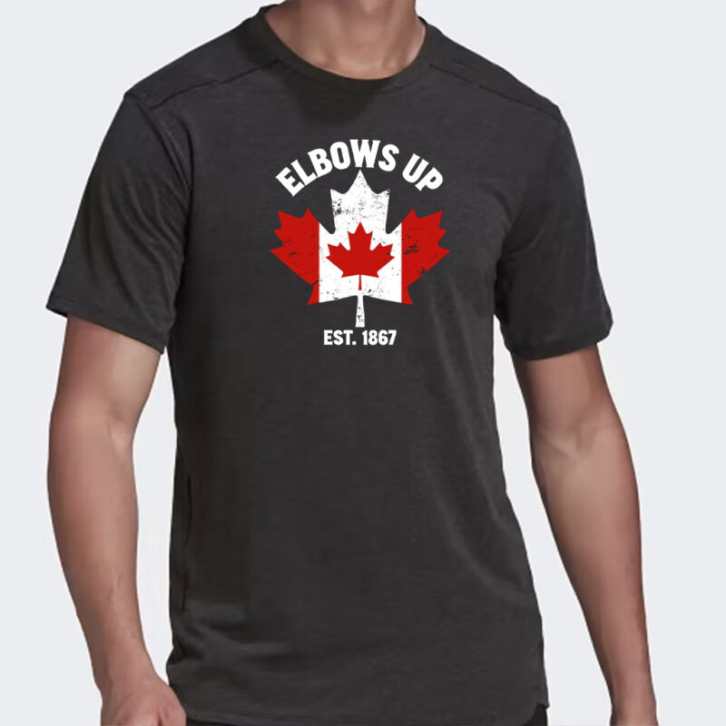 Elbows Up Canada Est 1867 Shirt, Proud Canadian Strong Canada, Elbows Up Canada Shirt