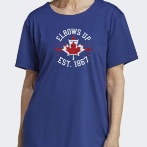 Elbows Up Canada Est 1867 Shirt, True North Strong and Free, Canadian Pride shirt