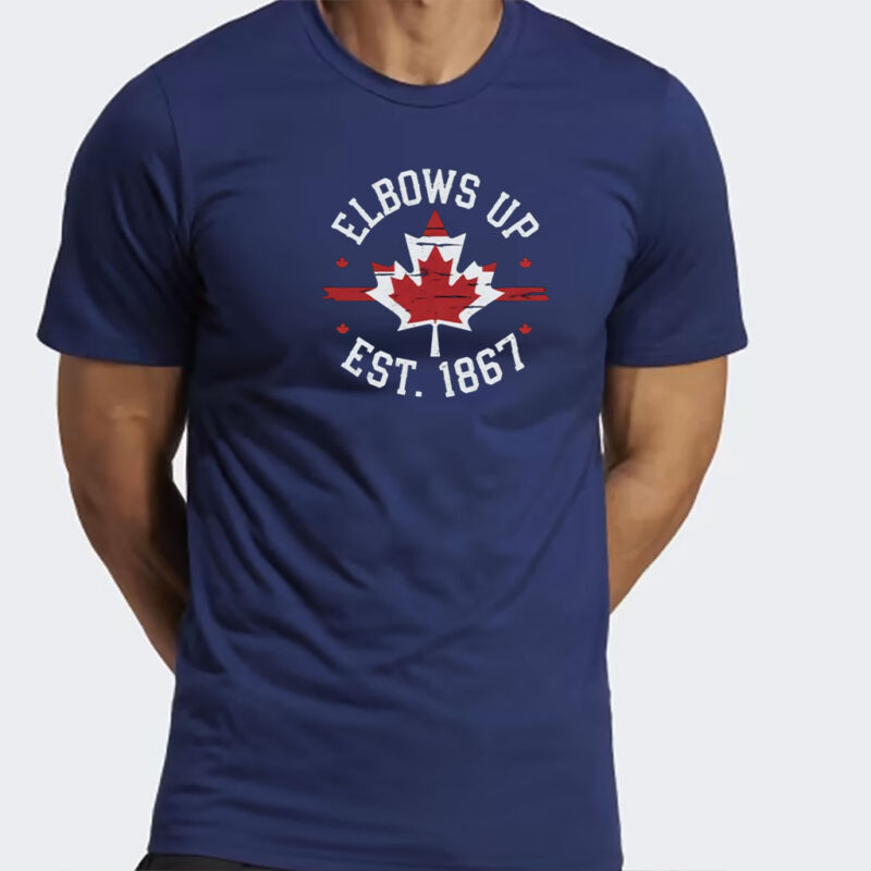 Elbows Up Canada Est 1867 Shirt, True North Strong and Free, Canadian Pride shirt
