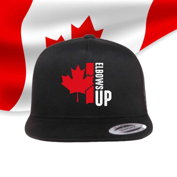 Elbows Up Canada Hat, True North Strong and Free Cap