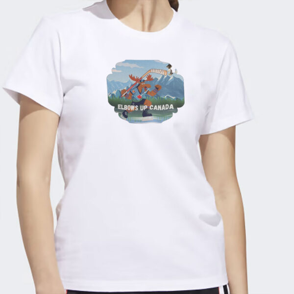 Elbows Up Canada Moose Shirt