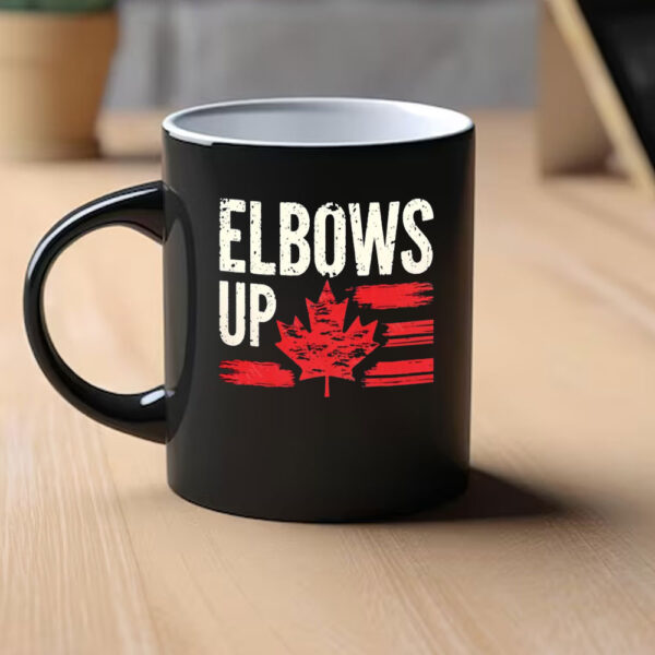 Elbows Up Canada Mug, Canadian Pride Mug, Elbows Up, Canada Mug