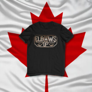 Elbows Up Canada Never 51 1867 T-shirt