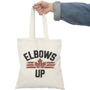 Elbows Up Canada Never 51 Tote Bag