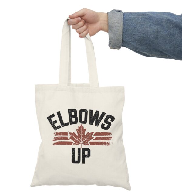 Elbows Up Canada Never 51 Tote Bag